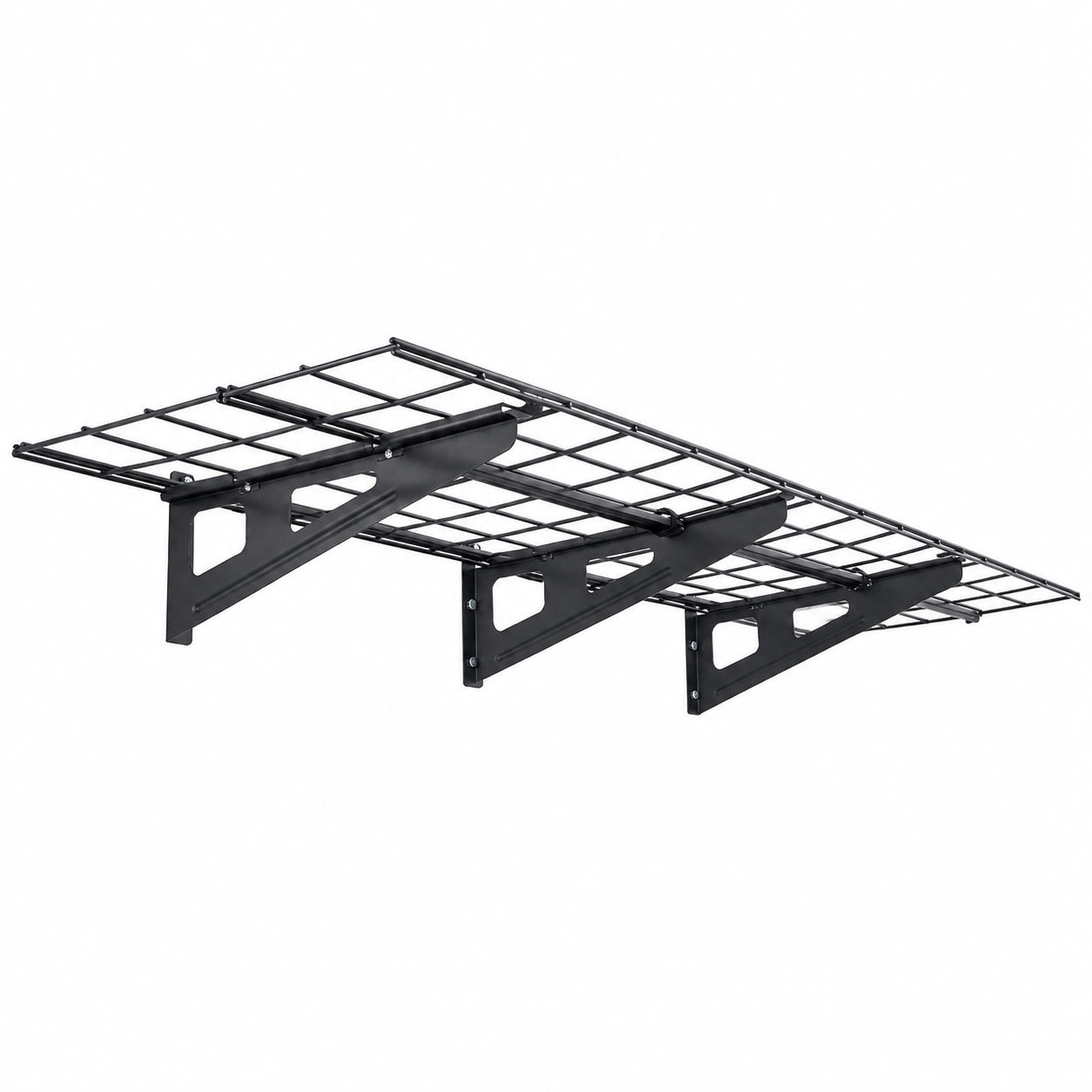 Mensole da Parete per Garage VEVOR, Set di 2, 122x61 cm, Capacità 113,4 kg, Portaoggetti Sospesi